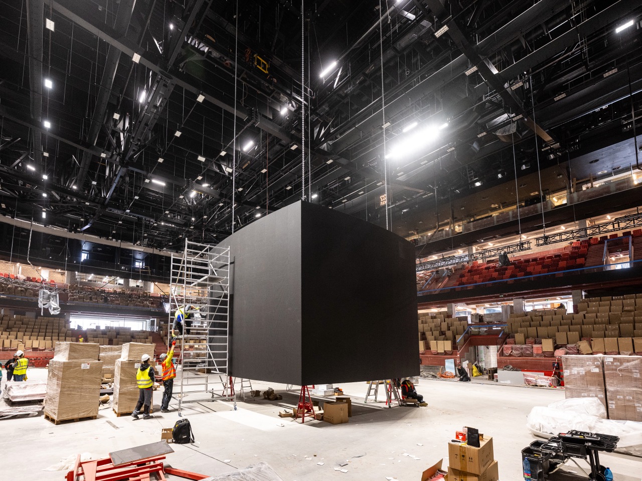 Horácká Arena Enters a New Era with LED Cube and Integrated Digital System