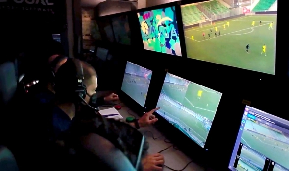 Operation of VAR in the OB Truck at Slovakian Super Liga