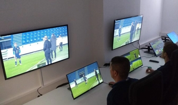 Training Center for video referees at Senec, Slovakia