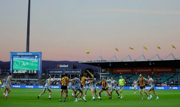 York Park scoreboard and LED perimeters