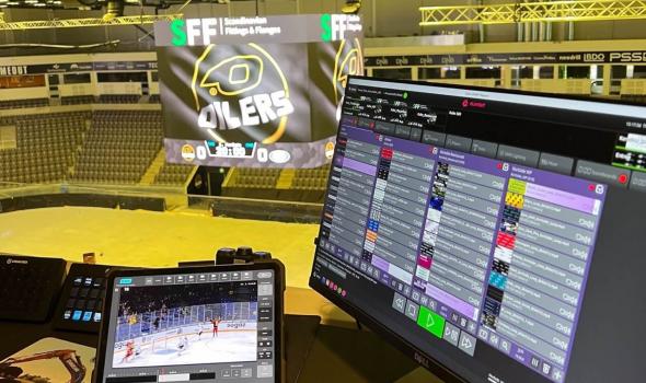 Video Review Video Refereee and Venue Control at Stavanger Oilers DNB Arena Stavanger