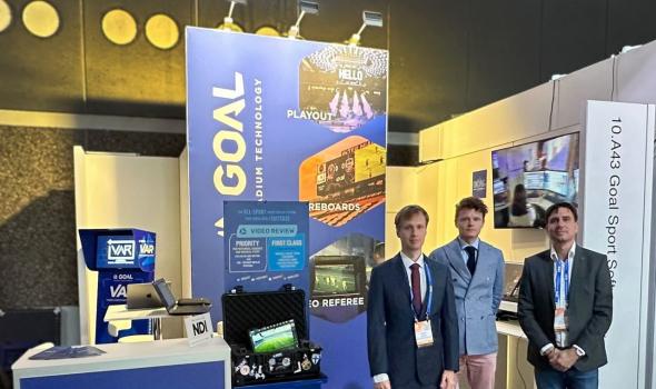 IBC2024 Visit the Goal Sport Tech Stand